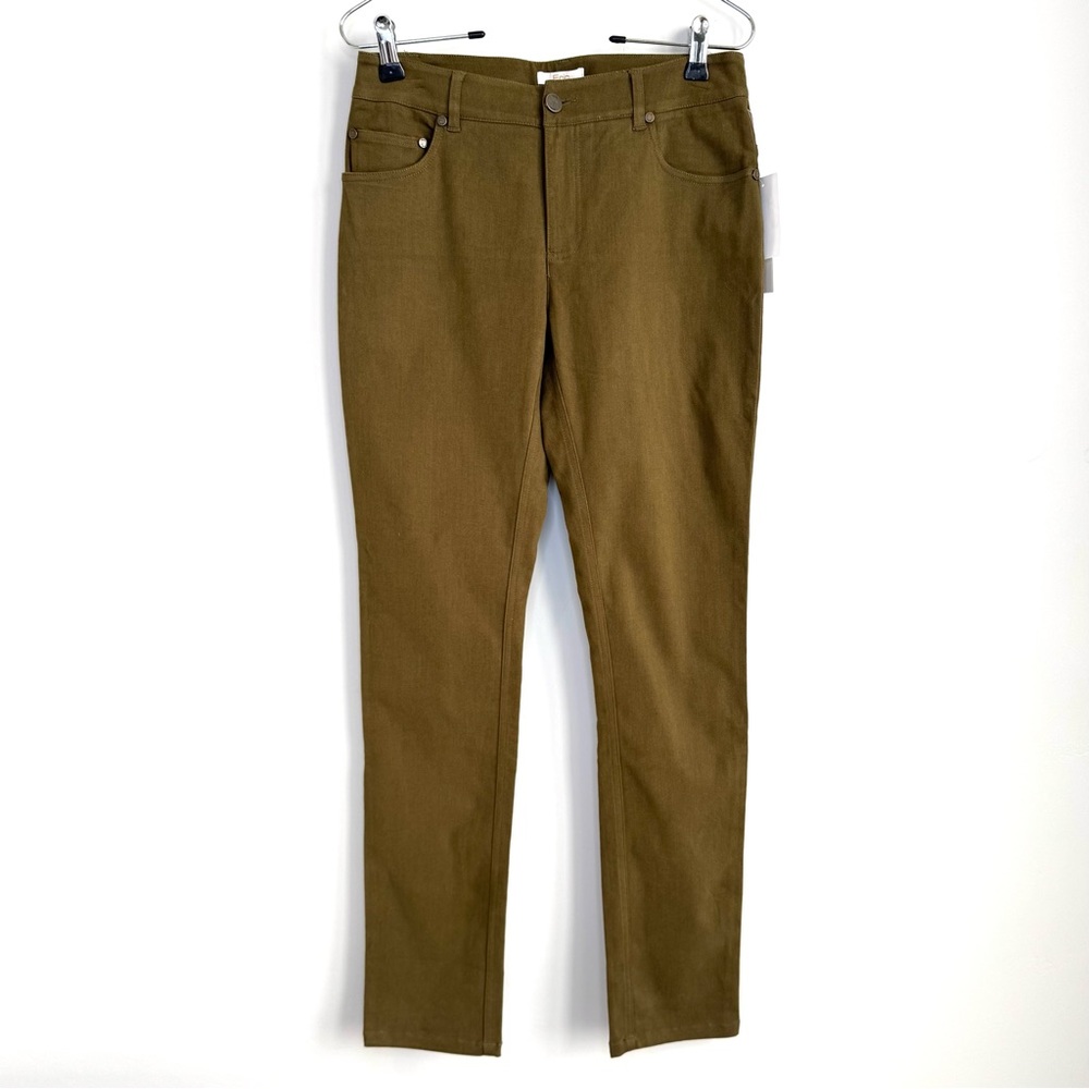 Eric Business Casual Stretch Pants Women’s Size 4 Green NWT